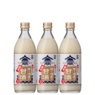 造り酒屋の濃厚甘酒 500g 6本セット - 天領酒造オンラインストア